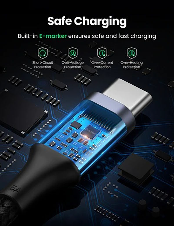 UGREEN 100W USB-C to USB-C PD Fast Charging Cable 1M