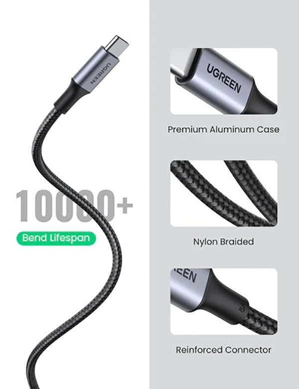 UGREEN 100W USB-C to USB-C PD Fast Charging Cable 1M