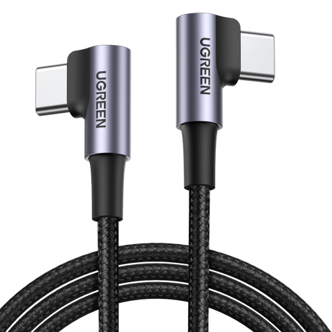 UGREEN 70529 60W Angle USB C to C Cable 1M - SuperSaverAU - view 1