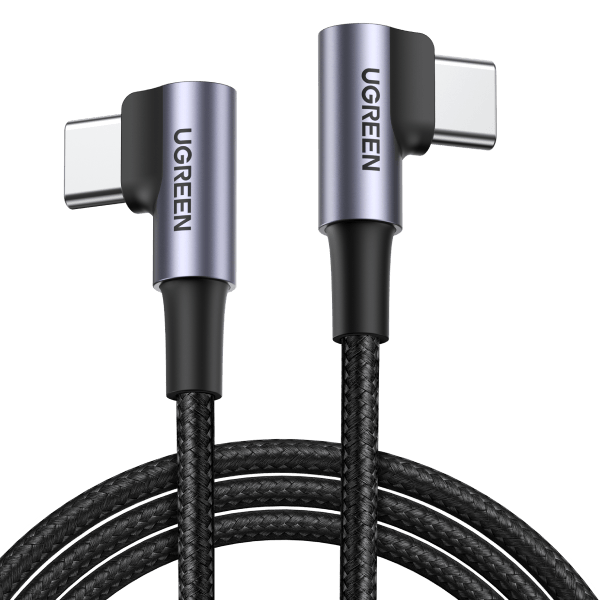 UGREEN 70529 60W Angle USB C to C Cable 1M - SuperSaverAU - view 1