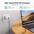 UGREEN 70529 60W Angle USB C to C Cable 1M - SuperSaverAU - view 4