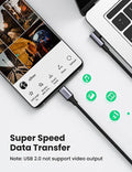 UGREEN 100W Right Angle USB-C to USB-C Cable 1M