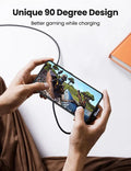 UGREEN 100W Right Angle USB-C to USB-C Cable 2M