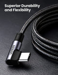 UGREEN 100W Right Angle USB-C to USB-C Cable 2M