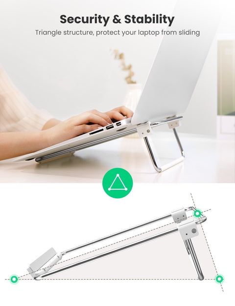 UGREEN 80348 Adjustable Laptop Desk Stand - SuperSaverAU - view 2