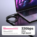 UGREEN 8K DisplayPort 1.4 Cable 5M, 32.4Gbps, Dynamic HDR, Multi-Purpose - SuperSaverAU - view 4