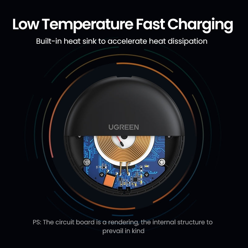 UGREEN Wireless Charger Pad 15V Max Input, 10W Max Output, DC 5V/2A - SuperSaverAU - view 7
