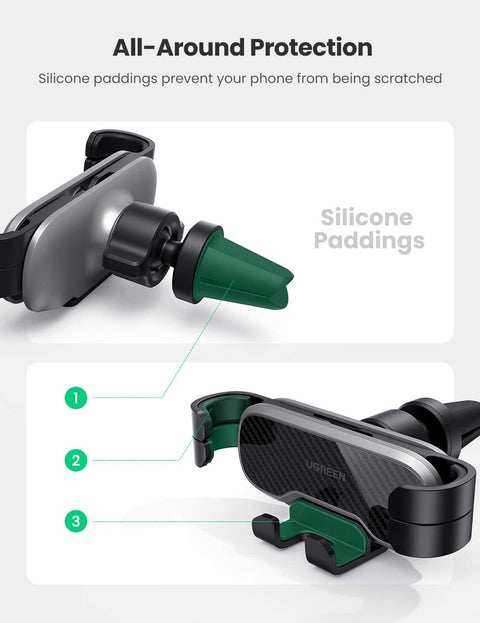 UGreen Gravity Phone Holder for Car (80539) - SuperSaverAU - view 2