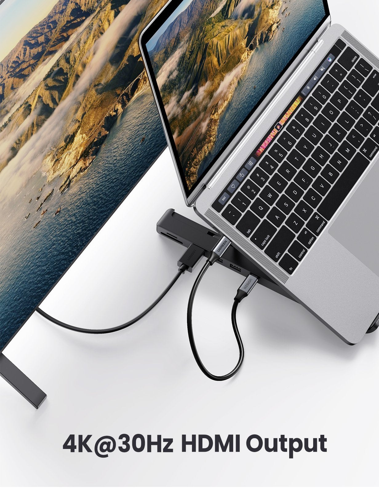 UGREEN X-Kit Laptop Stand Docking Station (80551) - SuperSaverAU - view 6