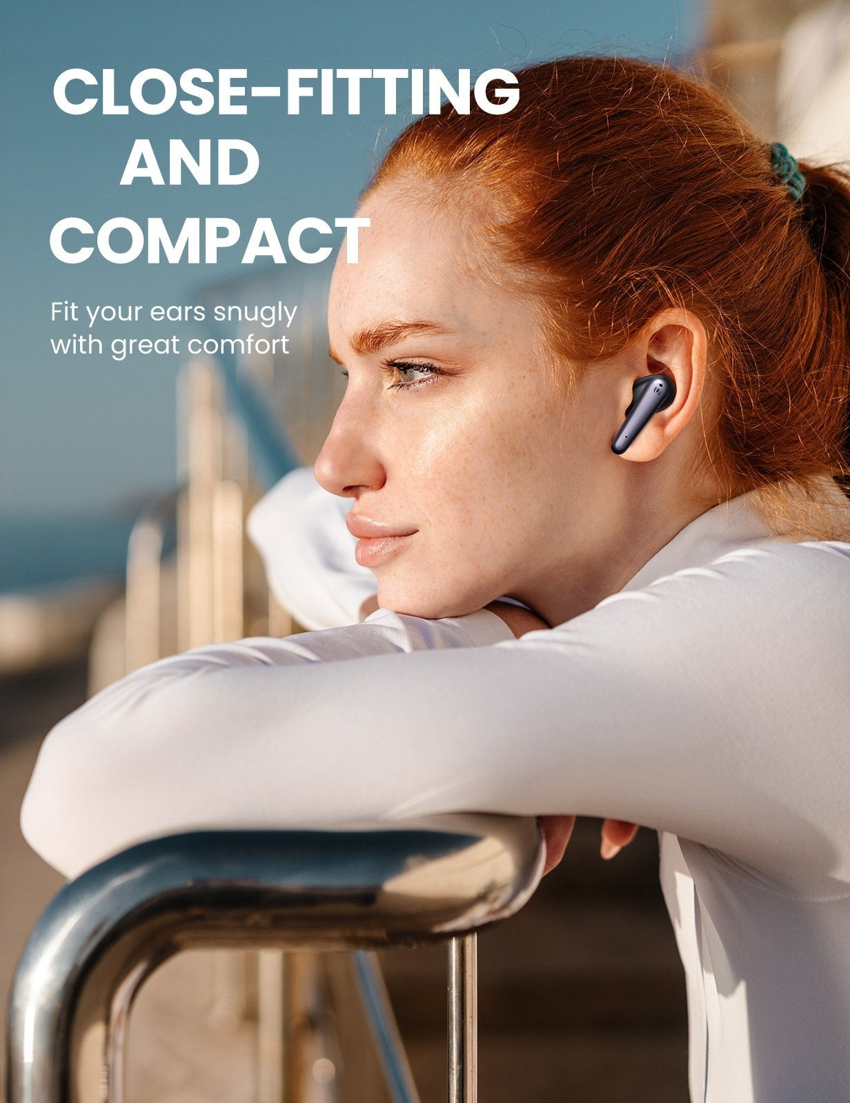 UGREEN 80650 T1 Wireless Earbuds White - SuperSaverAU - view 2