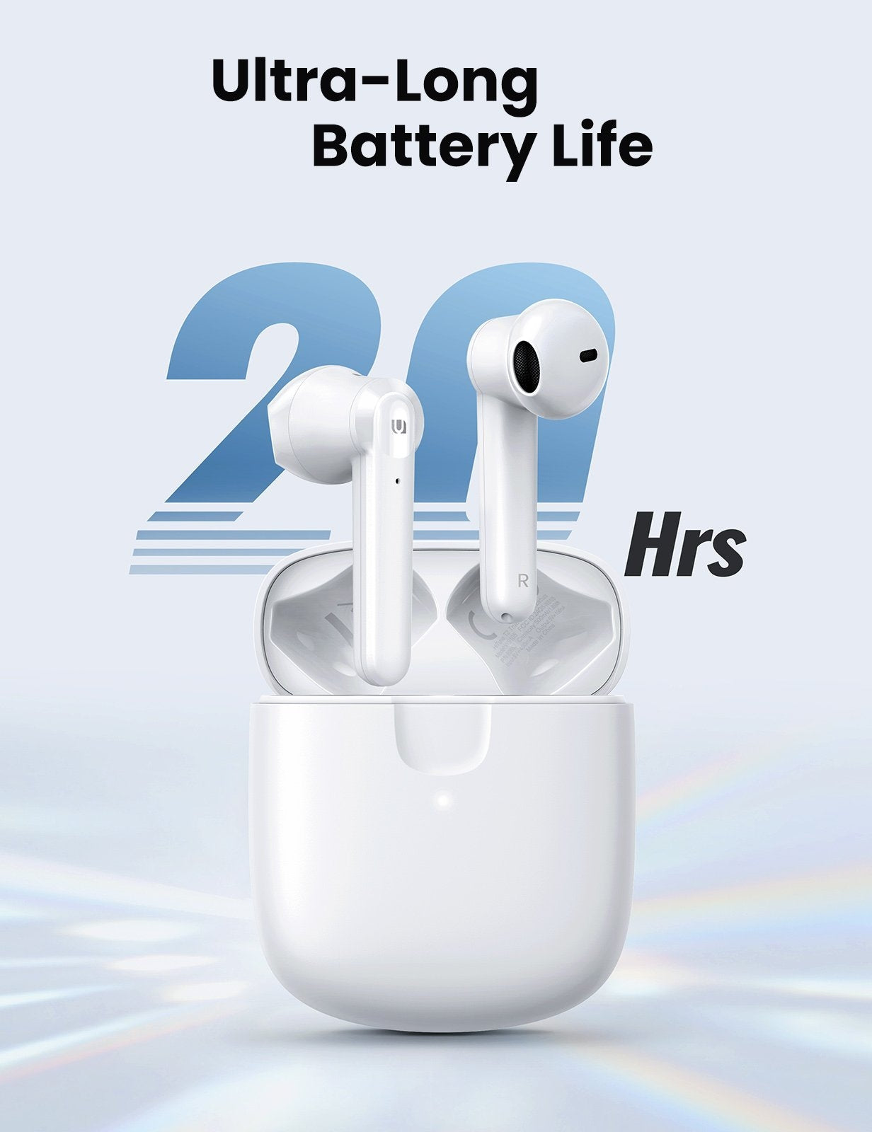 UGREEN 80652 HiTune T2 Wireless Earbuds - White