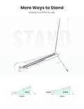 UGREEN 80705 Foldable Aluminum Laptop Stand Holder - SuperSaverAU - view 2
