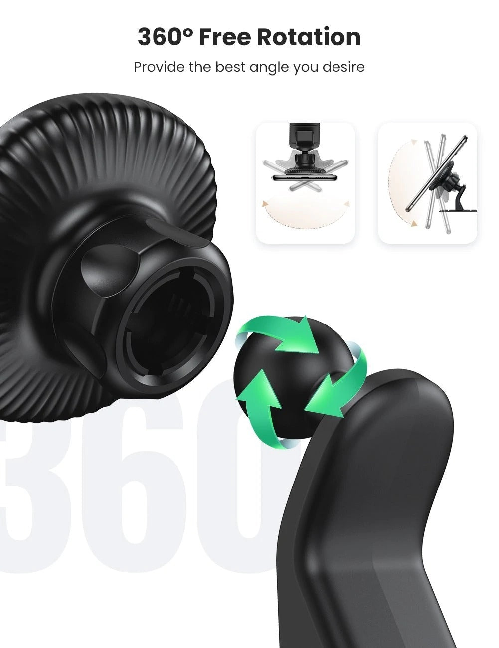 UGREEN 80785 Magnetic Phone Car Mount - SuperSaverAU - view 6
