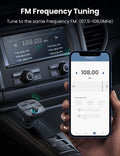 UGREEN 80910 Car Bluetooth 5.0 FM Transmitter - SuperSaverAU - view 3