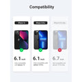 UGREEN 80990 Privacy Tempered Glass Screen Protector for iPhone 13 / 13 Pro - 1 Pack