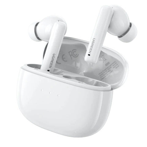 UGREEN 90206 HiTune T3 Active Noise-Cancelling Wireless Earbuds (White) - SuperSaverAU - view 1