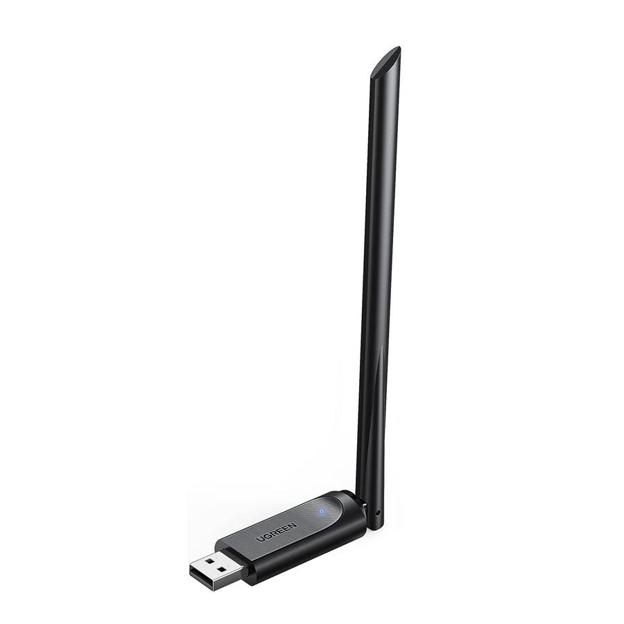 UGREEN AC650 6dBi High Gain Dual Band Wireless USB Adapter - 5G/2.4G, Plug & Play - SuperSaverAU - view 1