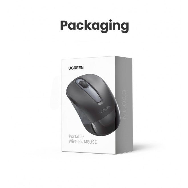 UGREEN 90371 Mini Portable Wireless Mouse - SuperSaverAU - view 2