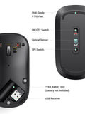 UGREEN Slim 2.4G Wireless Mouse, 4-Level Adjustable DPI up to 4000, Ultra Silent, Portable - SuperSaverAU - view 6