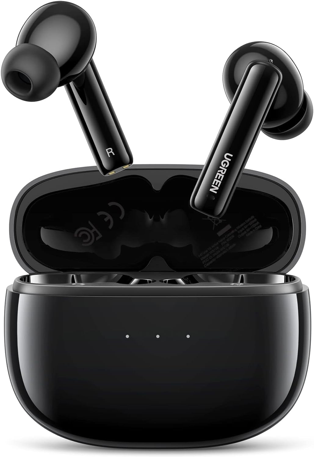 UGREEN 90401 HiTune T3 Active Noise-Cancelling Wireless Earbuds (Black) - SuperSaverAU - view 1