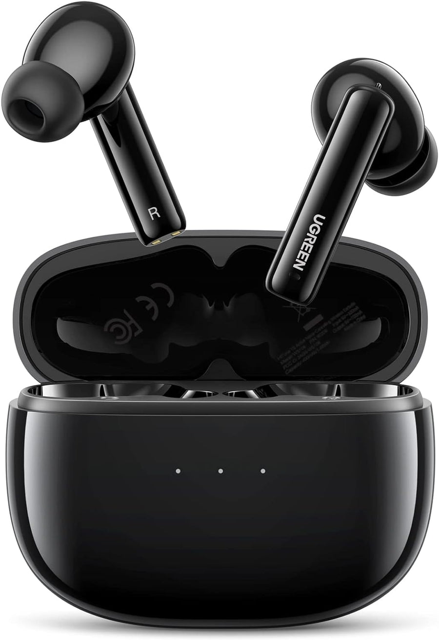 UGREEN 90401 HiTune T3 Active Noise-Cancelling Wireless Earbuds (Black) - SuperSaverAU - view 1