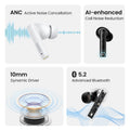 UGREEN 90401 HiTune T3 Active Noise-Cancelling Wireless Earbuds (Black) - SuperSaverAU - view 6