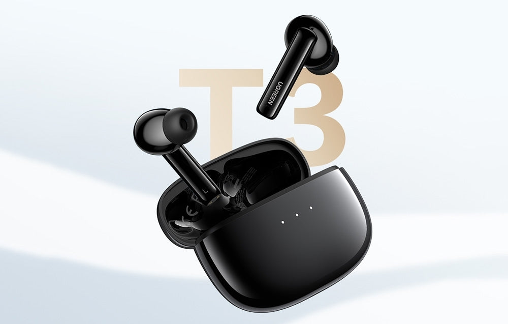 UGREEN 90401 HiTune T3 Active Noise-Cancelling Wireless Earbuds (Black) - SuperSaverAU - view 7