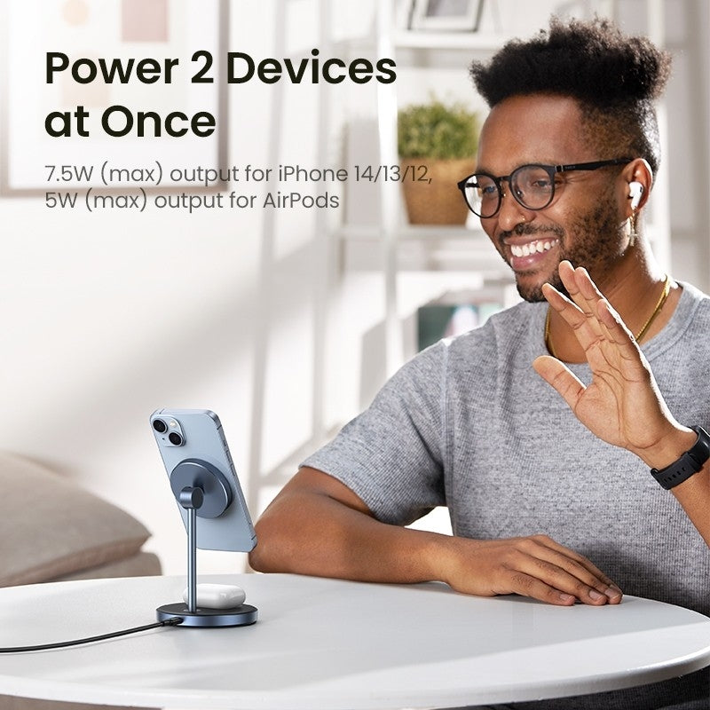 UGREEN 90668 2-in-1 Magnetic Wireless Charging Station - SuperSaverAU - view 12