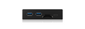 ICY BOX IB-HUB1417-i3 Frontpanel with USB 3.0 Type-C and Type-A hub with card reader - SuperSaverAU - view 3