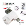Ridata OTG Mobile Phone MicroSD Card Reader (OTG Mobile Phone/Tablet/PC) - SuperSaverAU - view 1