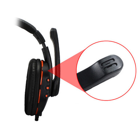 OVLENG Q7 USB Computer Headphones with Mic and Volume Control - SuperSaverAU - view 2