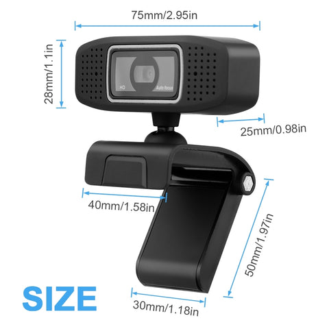 WEB Camera A15 Full HD 1080P - SuperSaverAU - view 2