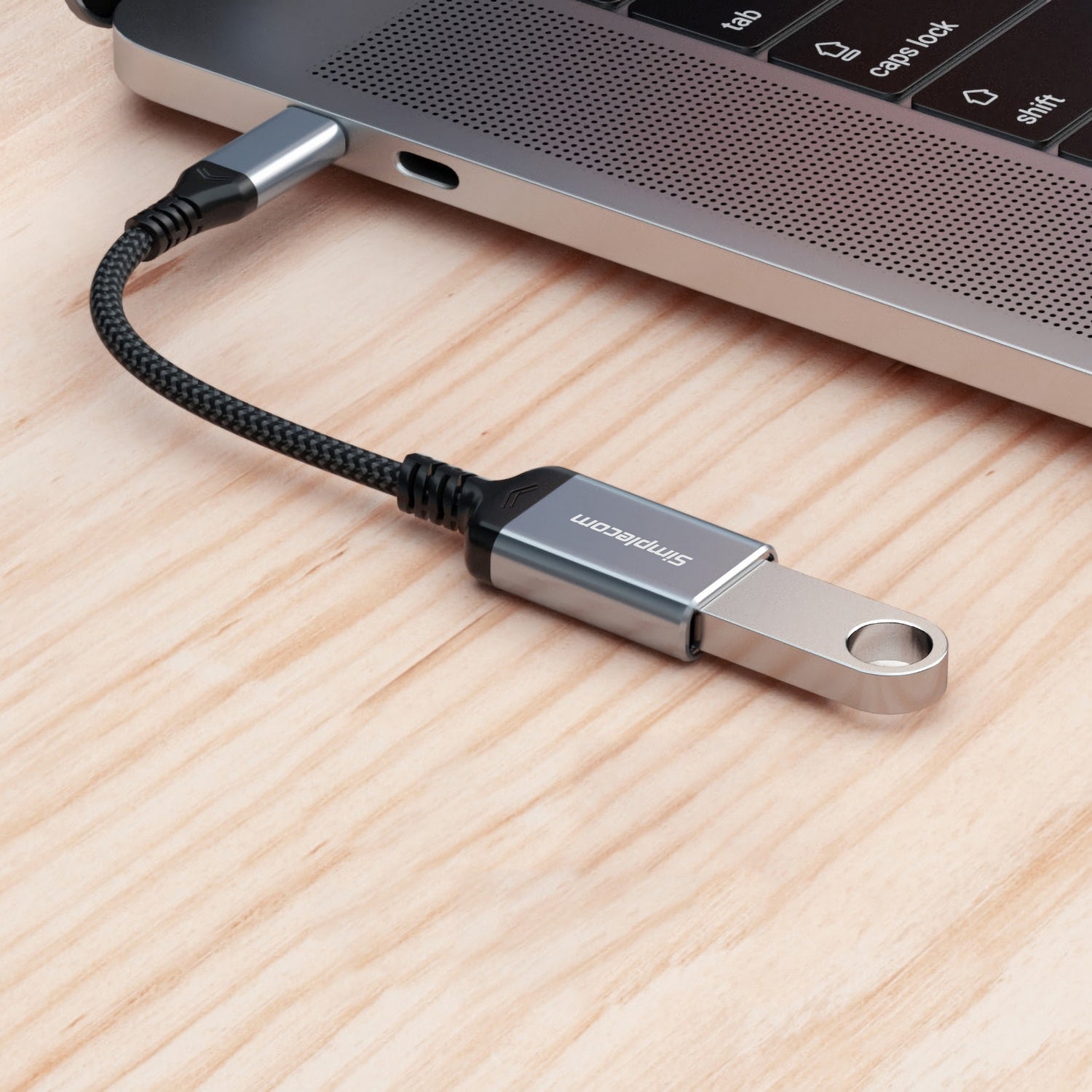 Simplecom CA131 USB-C to USB-A USB 3.0 OTG Adapter Cable