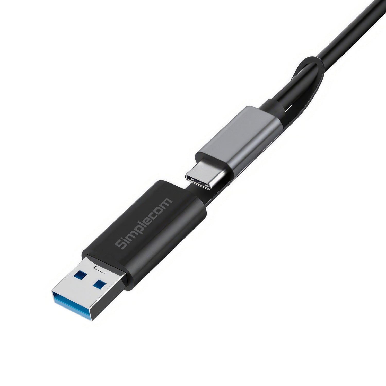 Simplecom CA132 USB-A Male to USB-C Female Adapter USB 3.2 Gen 2 Data & Charging Double-Side 10Gbps - SuperSaverAU - view 3