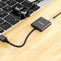 Simplecom USB to 3.5mm Audio & Microphone Adapter for TRS/TRRS Headset, 15cm - SuperSaverAU - view 5