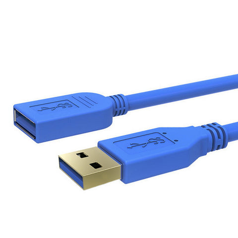 Simplcom CA312 1.2M 4FT USB 3.0 SuperSpeed Extension Cable Insulation Protected Gold Plated - SuperSaverAU - view 1