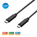 Simplecom CA519 USB-C to USB-C Cable USB 3.2 Gen1 5A 100W PD 4K@60Hz 1.8M - SuperSaverAU - view 1