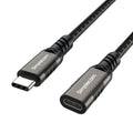 Simplecom CAU605 USB-C Male to Female Extension Cable USB 3.2 Gen2 PD 100W 20Gbps 0.5M - SuperSaverAU - view 1