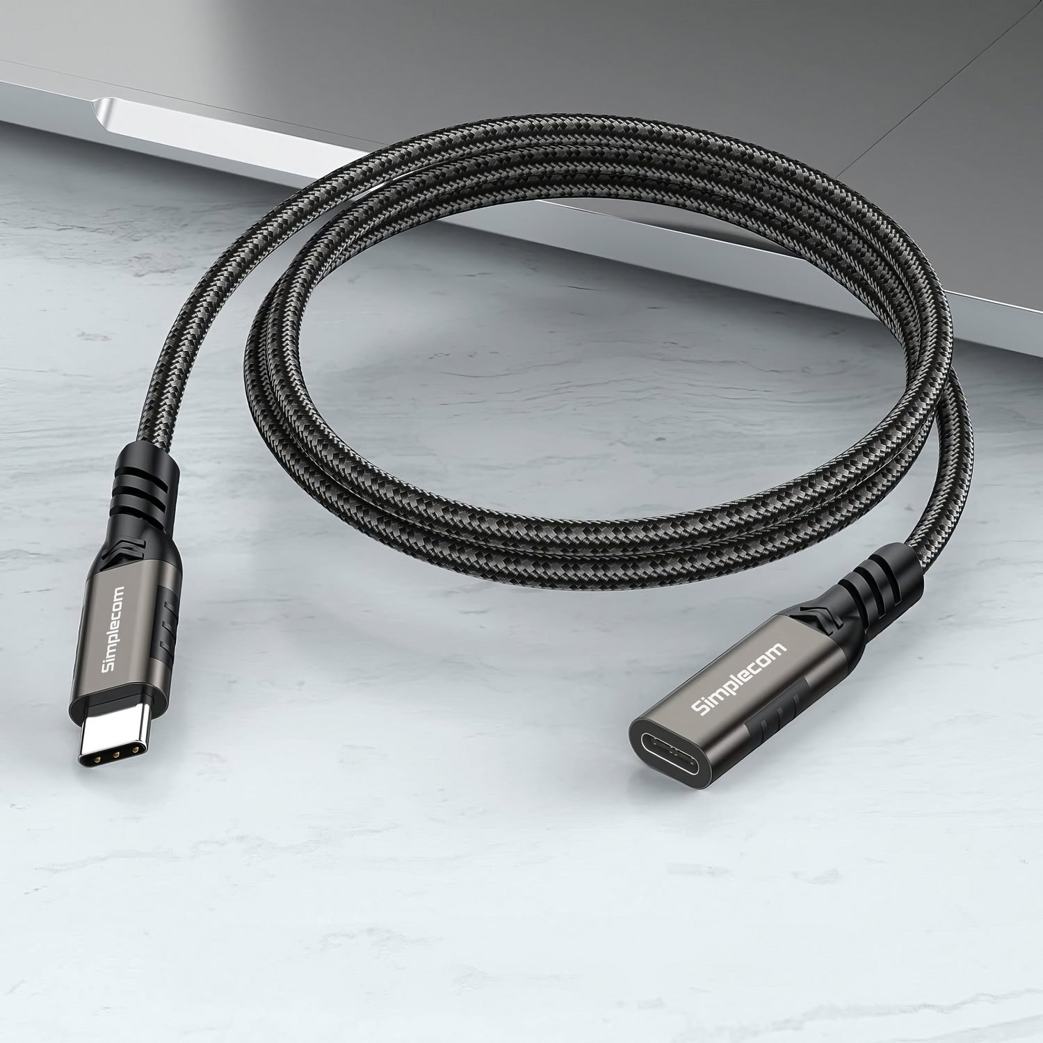 Simplecom CAU610 USB-C Extension Cable 1m 100W 20Gbps