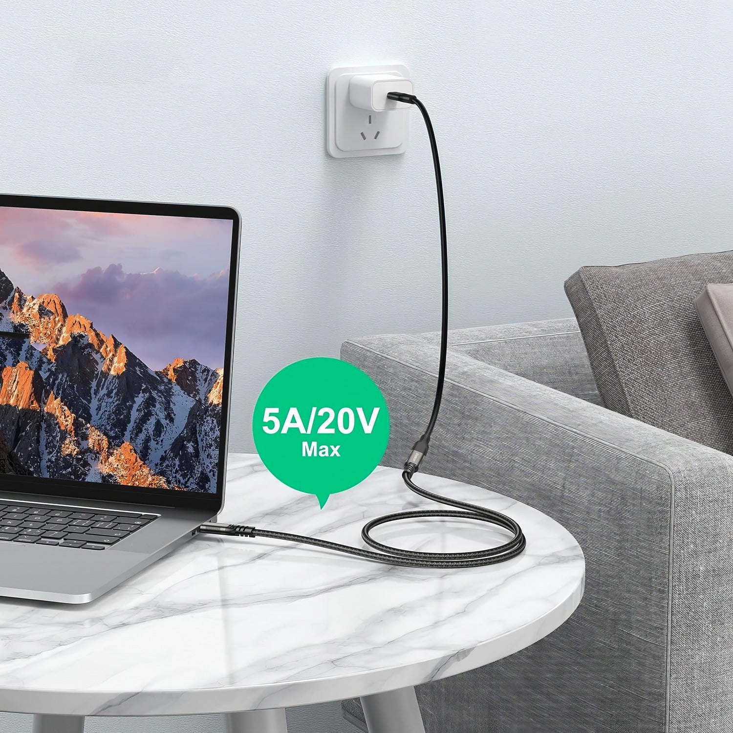 Simplecom CAU610 USB-C Extension Cable 1m 100W 20Gbps