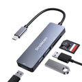 Simplecom USB-C 5-in-1 Multiport Adapter with 3 USB-A Ports & Card Reader - SuperSaverAU - view 2