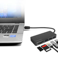 Simplecom CH368 3-Port USB 3.0 Hub with Dual Slot SD MicroSD Card Reader - SuperSaverAU - view 3