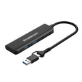 Simplecom CH385 SuperSpeed USB-A and USB-C 4-Port Combo Hub USB 3.2 Gen 1 (2x USB-A and 2x USB-C Ports) - SuperSaverAU - view 1