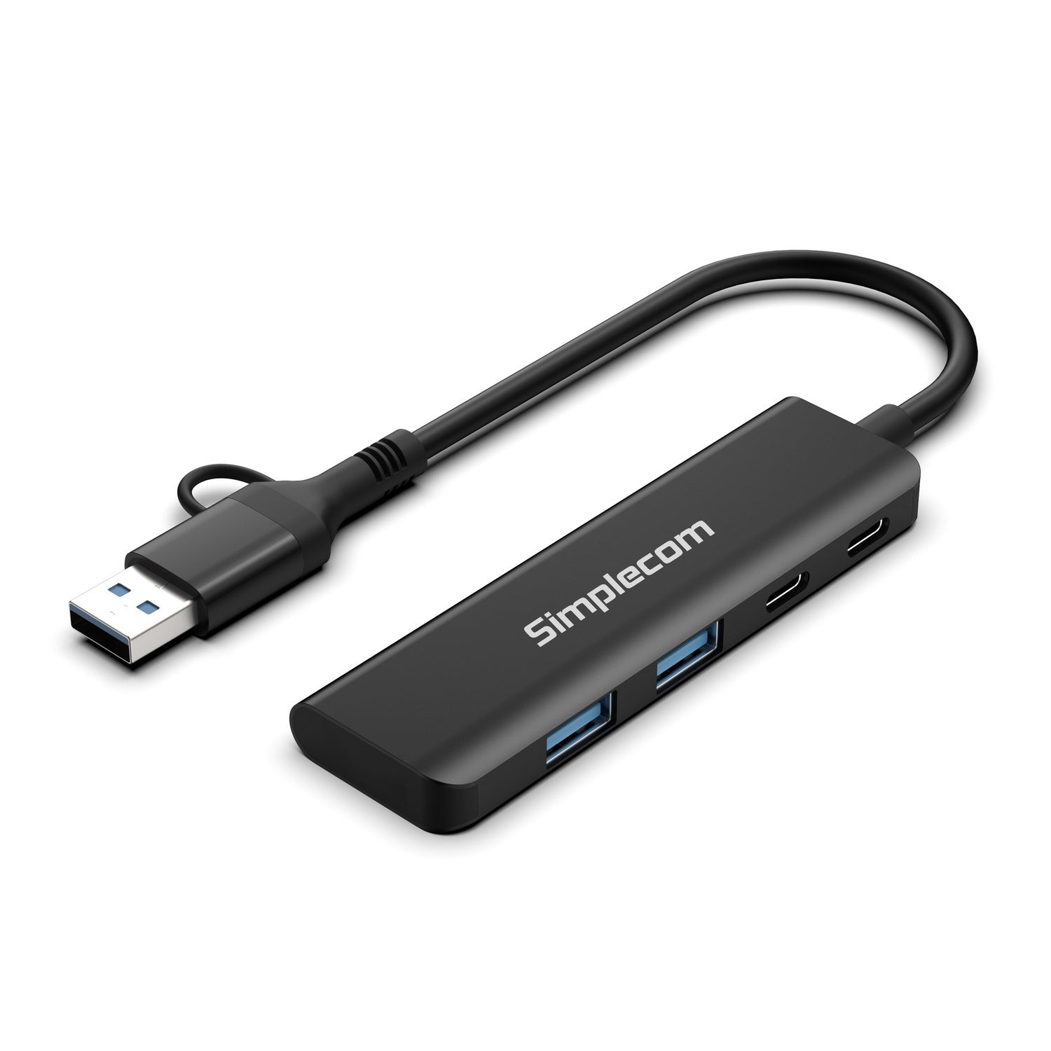 Simplecom CH385 SuperSpeed USB-A and USB-C 4-Port Combo Hub USB 3.2 Gen 1 (2x USB-A and 2x USB-C Ports) - SuperSaverAU - view 4