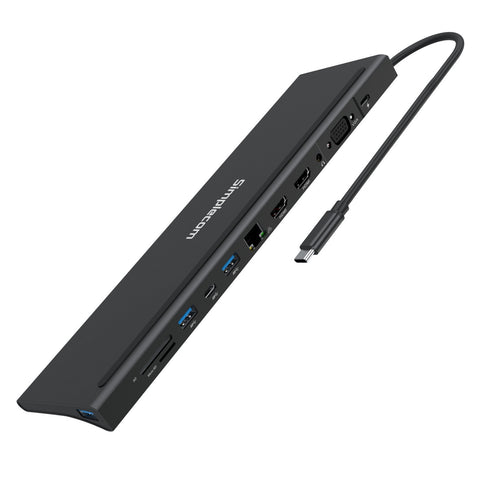 Simplecom CHN622 USB-C 12 in 1 Docking Station Laptop Stand
