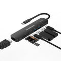 Simplecom CHT570 USB-C SuperSpeed 7-in-1 Multiport Hub Adapter HDMI 2.0 Docking Station - SuperSaverAU - view 1