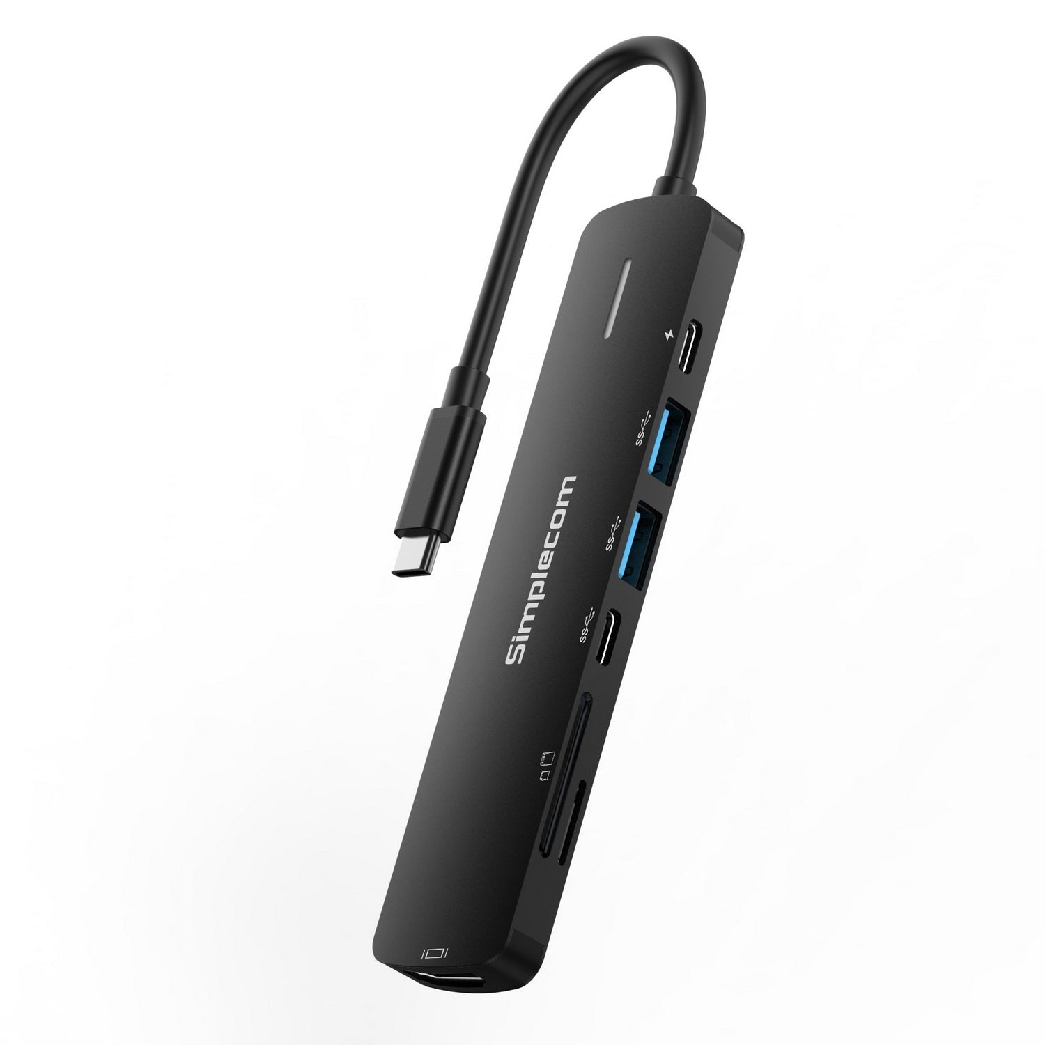 Simplecom CHT570 USB-C SuperSpeed 7-in-1 Multiport Hub Adapter HDMI 2.0 Docking Station - SuperSaverAU - view 4