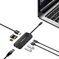 Simplecom CHT580 USB-C SuperSpeed 8-in-1 Multiport Hub Adapter HDMI 2.0 Docking Station - SuperSaverAU - view 4