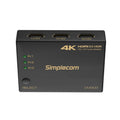 Simplecom CM303 Ultra HD 3 Way HDMI Switch 3 IN 1 OUT Splitter 4K@60Hz - SuperSaverAU - view 3
