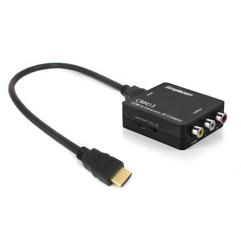 Simplecom CM413 HDMI to Composite AV Converter 1080p